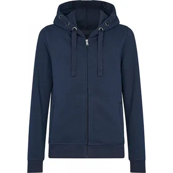 Chlapecká mikina HRM Dětská prémiová odolná mikina se zipem a kovovými očky na kapuci Barva: modrá námořní, Velikost: 146 (11-12 let) HRM2006