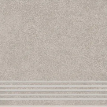 Dlažba DLAŽBA SCHODOVKA ARES LIGHT GREY MATT 29,8X29,8