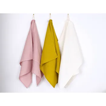 Utěrka Snový svět Pivoňka lněné utěrky - set 3 kusů