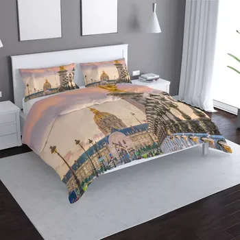 Povlečení Sablio Povlečení Paříž Elysejský palác - 140x220 / 90x70