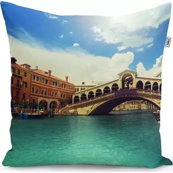 Polštář Sablio Polštář Ponte di Rialto - 40x40 cm