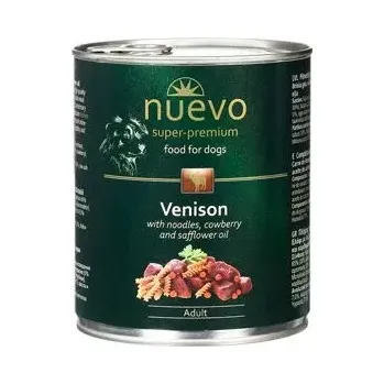 Krmivo pro psa Nuevo pes adult Zvěřinové menu konz. 800g