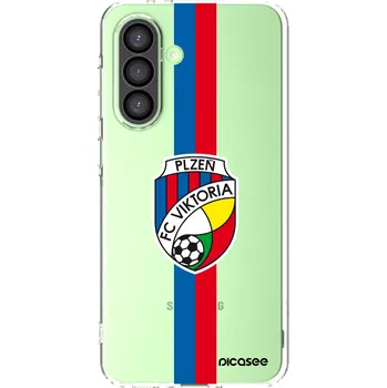Pouzdro na mobilní telefon Picasee silikonový průhledný obal pro Samsung Galaxy A26 5G A266B - FC Viktoria Plzeň H