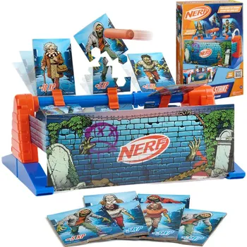 Dětská zbraň Nerf Zombie Spin Strike elektronický otáčející se terč 0239