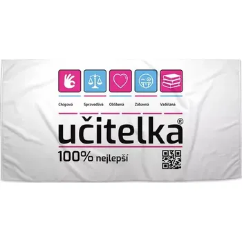 Sablio Ručník Učitelka - 30x50 cm