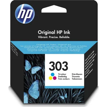 HP 303 Tri-color originální Ink Cartridge T6N01AE