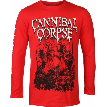 Pánské tričko Tričko metal pánské Cannibal Corpse - PILE OF SKULLS - PLASTIC HEAD - PH11618LS - XL