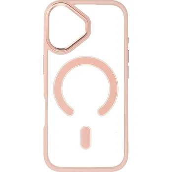 Náhradní kryt pro mobilní telefon Cover Color Edge Mag Cover kryt s MagSafe pro iPhone 17 Růžová
