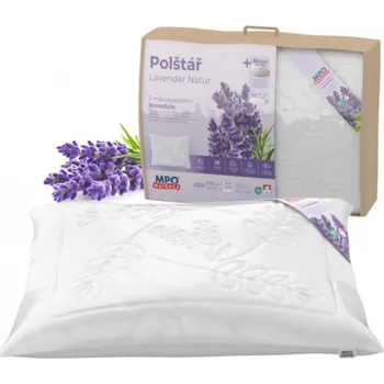 Polštář Massivo.cz Luxusní polštář Lavender Natur 70x50 cm