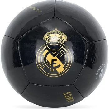 REAL MADRID Fotbalový Real Madrid - velikost 5 68cm ČERNÁ