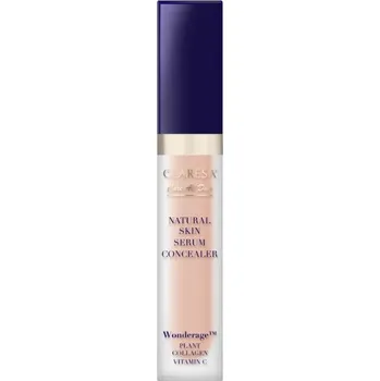 Korektor Claresa NATURAL SKIN SERUM CONCEALER korektor-serum s přirozeným finišem 1P Peach, 7 ml