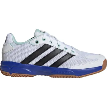 Dětská běžecká obuv ADIDAS Dětské boty Stabil Indoor 37 1/3 BÍLÁ|MODRÁ|ČERNÁ