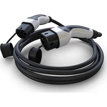 Elektromobilita EcoVolter nabíjecí kabel pro elektromobily Typ2, 11kW 3x16A 5m, bílá koncovka, doprava ZDARMA!