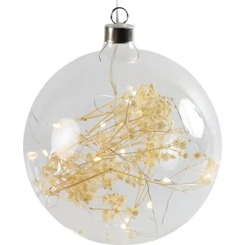 Textilomanie Tania světelná LED dekorační koule 16 cm