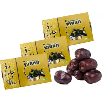 Sušené ovoce JANAN Datle čerstvé mazafati 3 x 500 g