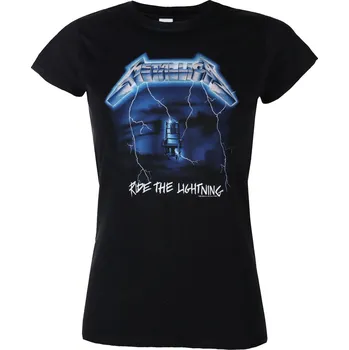 Dámské tričko Tričko metal dámské Metallica - RIDE THE LIGHTNING TRACKS - PLASTIC HEAD - PHDMTLGSBRID - L
