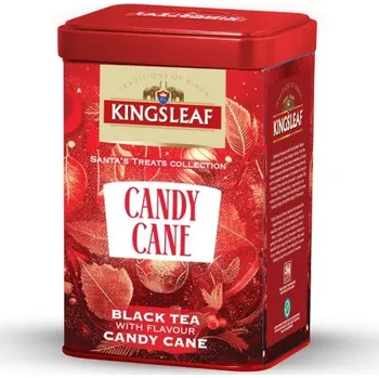 KINGSLEAF Santa´s Treats Candy Cane plech 50g