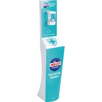 Dezinfekce Bezdotyková dávkovací stanice pro dezinfekci rukou Nilco