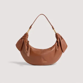 COCCINELLE FUROSHIKI MEDIUM KOŽENÁ KABELKA COGNAC SS26