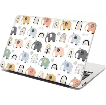 samolepka Sablio Samolepka na notebook Animovaní sloni - 29x20 cm