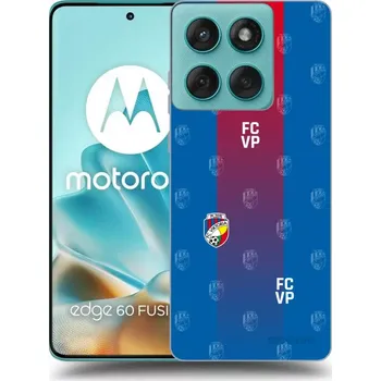 Pouzdro na mobilní telefon Picasee silikonový černý obal pro Motorola Edge 60 5G - FC Viktoria Plzeň F
