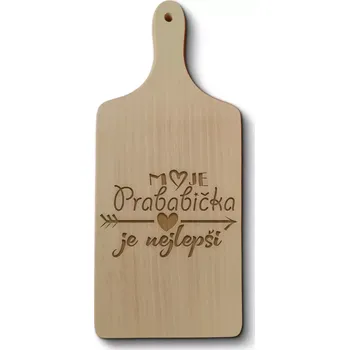 Kuchyňské prkénko Sablio Prkénko Moje prababička je nejlepší