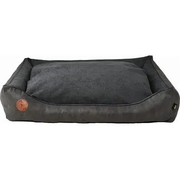 Pelíšek pro psa Pelech Cézar PREMIUM, grafit Velikost: S (70 x 60cm)