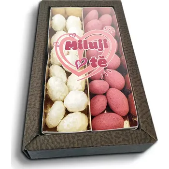 Čokoláda Sablio Mandle v čokoládě Miluji tě srdce - 2x 80g