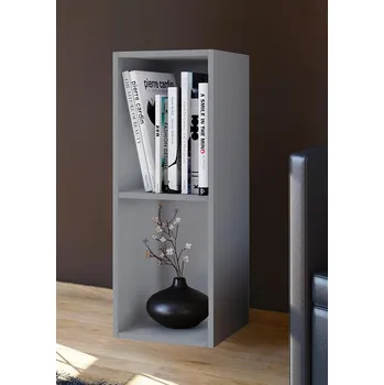 Koupelnový nábytek VCM Sběratelská police Mendas Mini 2 přihrádky, šedá 487518