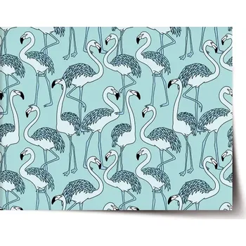 Plakát Sablio Plakát Plameňáci - 60x40 cm