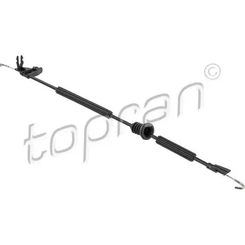 Dveře karosérie Lanko, otevření dveří TOPRAN 117 428