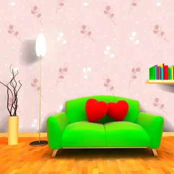 Tapeta Sablio Tapeta Bílé a růžové květy - 125x75 cm