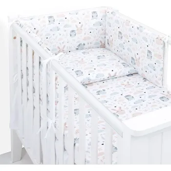 Mamo Tato Mantinel s povlečením do postýlky, 3D sada, Animal, 135x100 cm