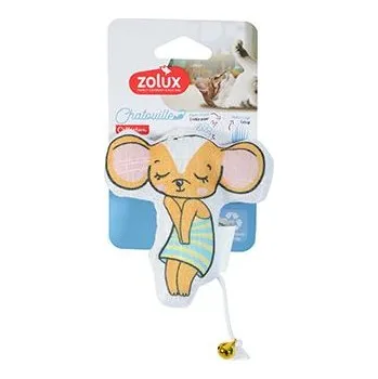 Hračka pro kočku Hračka kočka CHATOUILLE Myška v šatech Zolux