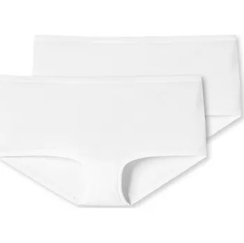 Kalhotky 700760 - Bokové kalhotky s biobavlnou Schiesser - pro ženy - vel. 44 - barva: bílá