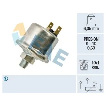 Čidlo automobilu Snímač, tlak oleje FAE FAE14590