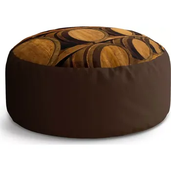 Taburet Sablio Taburet Circle Dřevěné sudy: 38x48 cm