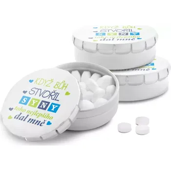 Bonbon Sablio Mentolky Když Bůh stvořil syny - 3 ks