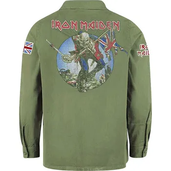 Pánská košile košile pánská IRON MAIDEN - THE TROOPER - AMPLIFIED - S