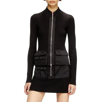 Dámský svetr SVETR DIESEL M-MELISSA KNITWEAR BLACK