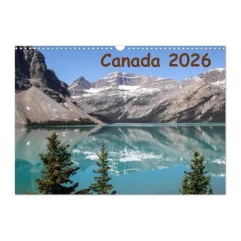 Diář Canada 2026 (Wall Calendar 2026 DIN A3 landscape), CALVENDO 12 Month Wall Calendar: Images of Western Canada. DE – Calvendo,Frank Zimmermann (EN)