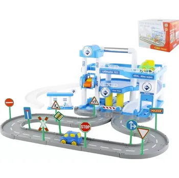 garáž Garáž ARAL se 3 podlažími s mechanickým výtahem