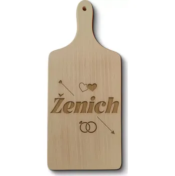Kuchyňské prkénko Sablio Prkénko Ženich šíp