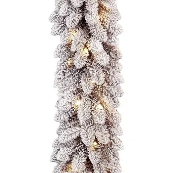 Vánoční dekorace LAALU Girlanda DELUXE - Viola s LED osvětlením, 270 cm