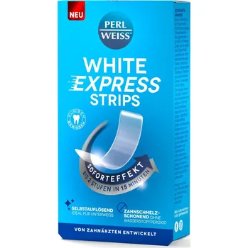 Přípravek na bělení zubů Perl Weiss White Express bělicí pásky 4 ks