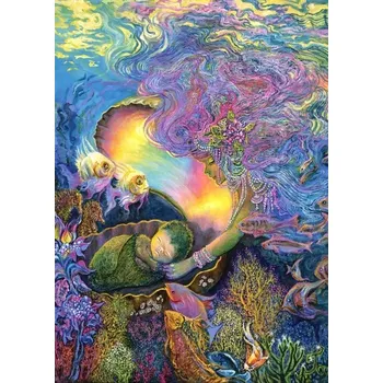 Puzzle Grafika puzzle zrození mořského dítěte 500 dílků