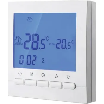 Termostat Pokojový termostat Fisso programovatelný pokojový termostat pro spínání kotlů, ovladatelný na dálku pomocí aplikace bílá PX-3B FISSO W