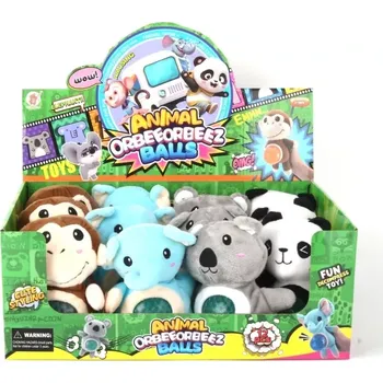 plyšák Žertovné mačkací zvířátko 15 cm