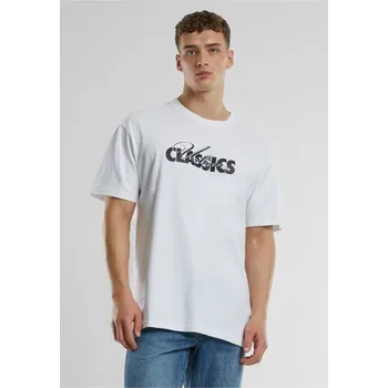 Pánské tričko UC Cursive Bold Logo Heavy Oversized Tee - white 4XL
