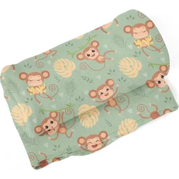 deka Sablio Deka Roztomilé opičky - 150x120 cm